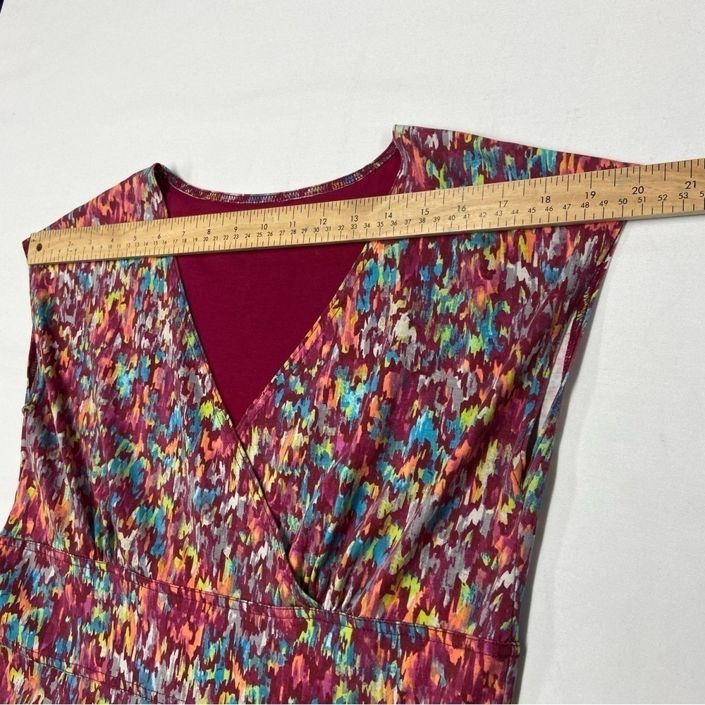 Royal Robbins Cotton Dress Jersey Knit Stretch Rainbow Althleisure Med Gorpcore - Picture 9 of 16